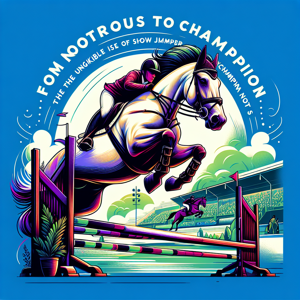 From Notorious to Champion: The Unlikely Rise of Show Jumper 'Catch Me Not S'- just horse riders