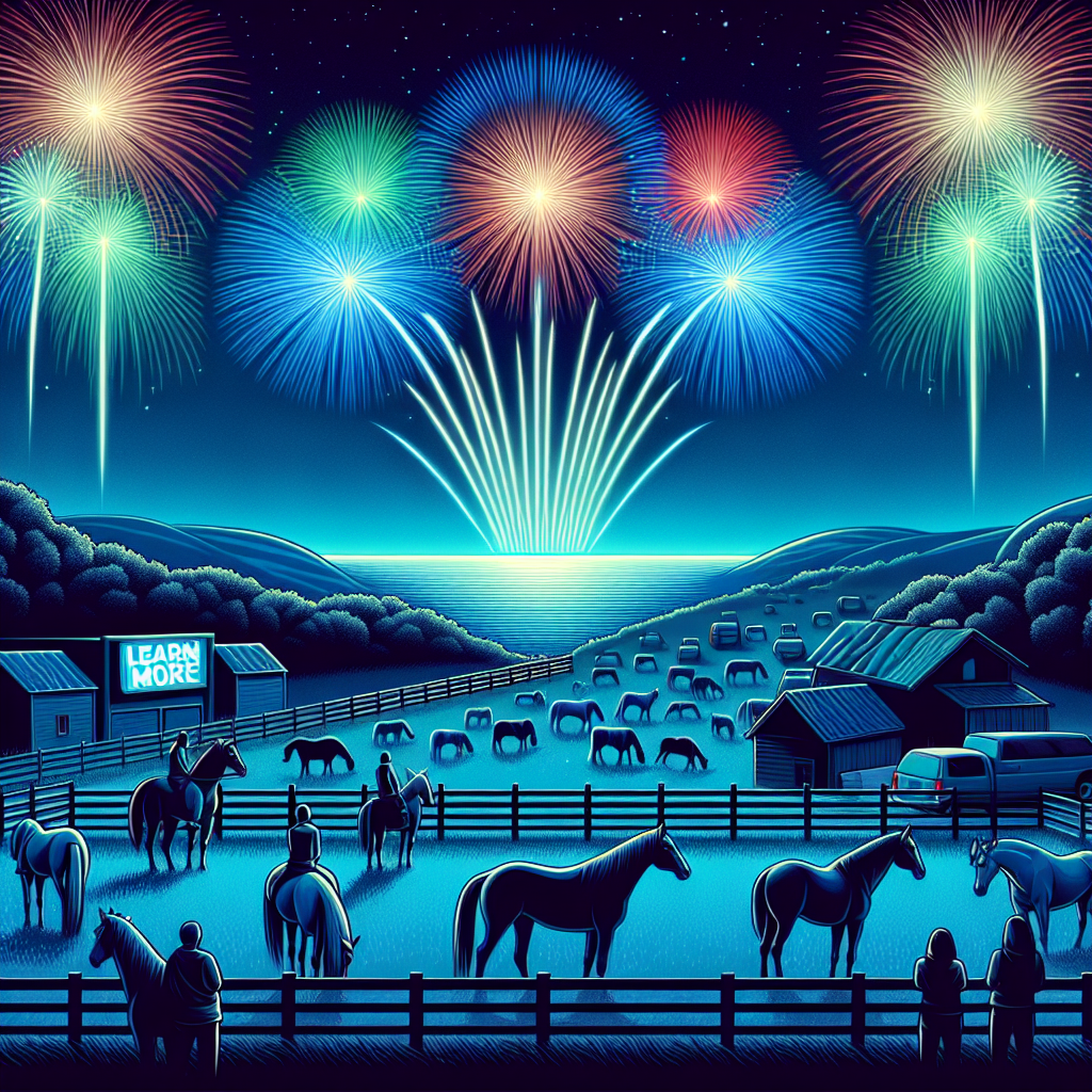 Silent Fireworks Revolution Aiming For Equine Safety And Community Harmony- just horse riders