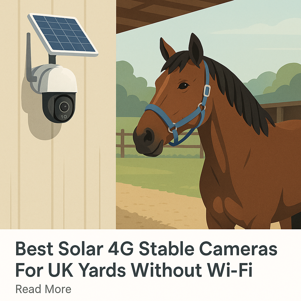 Best Solar 4G Stable Cameras For UK Yards Without Wi‑Fi- just horse riders