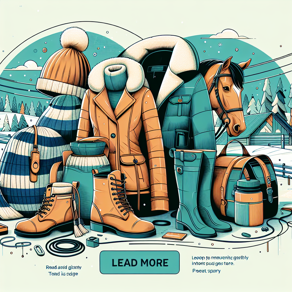 Discover the Ultimate Winter Gear Essentials for Horse Owners: Coats, Boots, and More- just horse riders