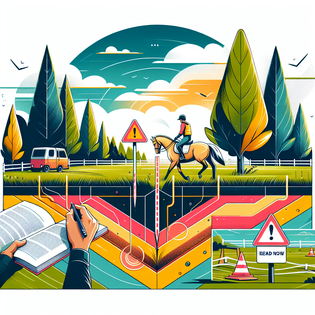 Ensure Safe Equestrian Pursuits: How Regular Field Checks Can Prevent Sinkhole Hazards- just horse riders