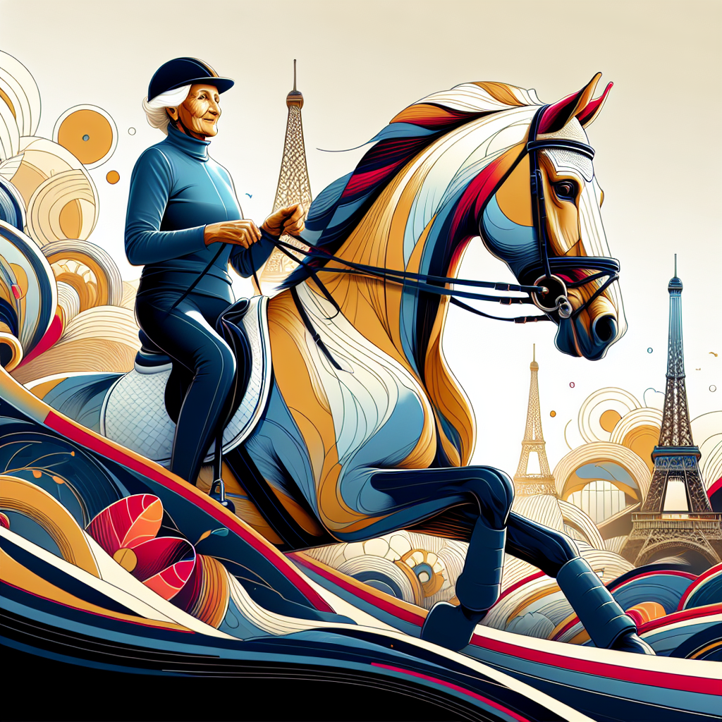 The Unbreakable Bond and Inspiring Journey of Wundermaske: Meet the Oldest Horse and Rider Duo Competing in the Paris 2024 Olympics- just horse riders