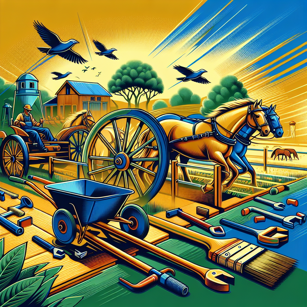 Mastering the Art of Transport: Efficiently Moving Wheelbarrows and Tools to Horse Training Camps- just horse riders