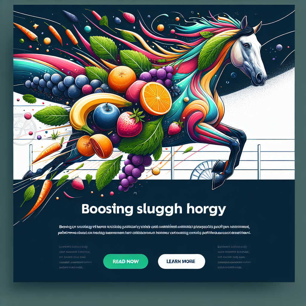 Nutrition Tips To Boost Sluggish Horses' Energy And Performance- just horse riders