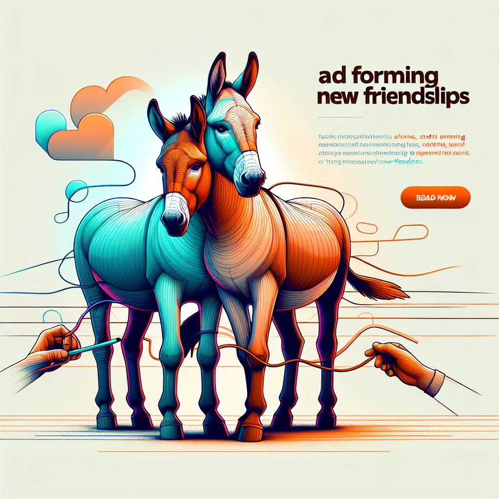 Overcoming Loss and Building New Bonds: A Touching Tale of Friendship Between Donkeys Raffles and Bob- just horse riders