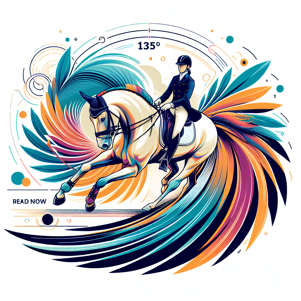 Mastering the 135° Turn in Dressage: Expert Tips and Techniques for Precision and Elegance- just horse riders