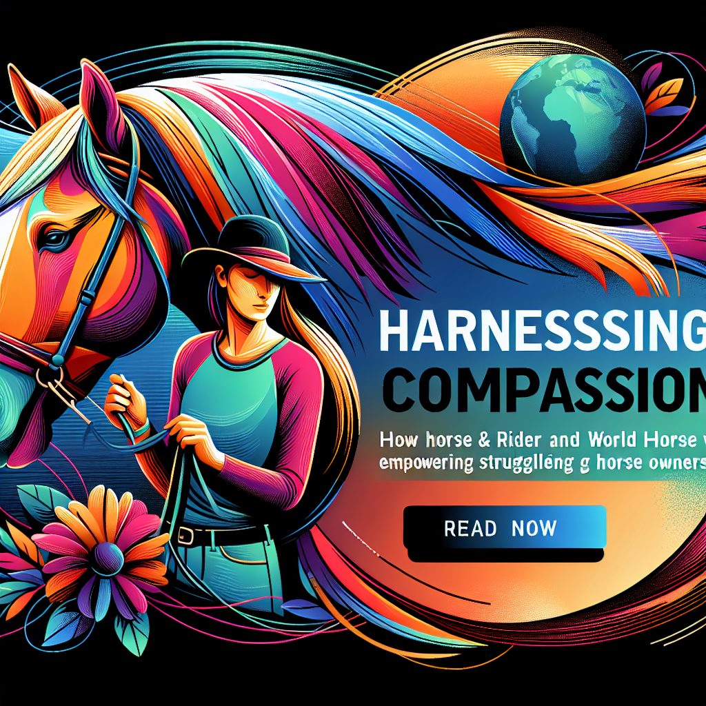 Harnessing Compassion: How Horse & Rider and World Horse Welfare are Empowering Struggling Horse Owners- just horse riders