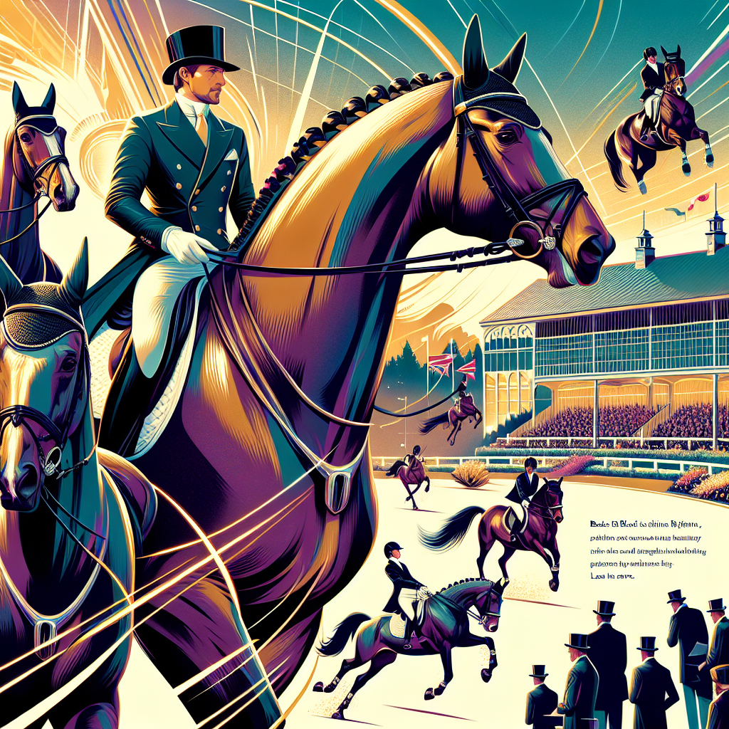 Boston Black Tie Shines Bright: A Winning Journey at the Royal International Horse Show- just horse riders