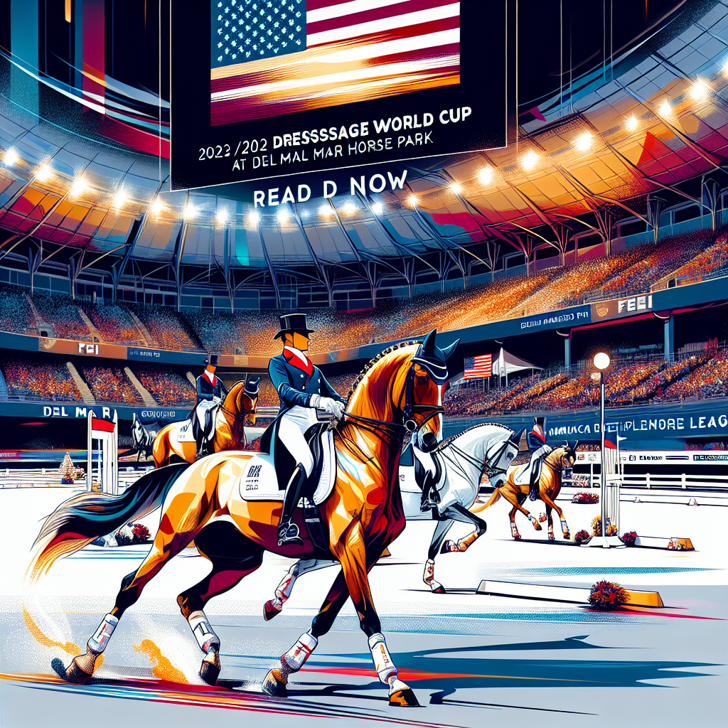 Unveiling the Grand Finale: Stars of the 2023/2024 FEI Dressage World Cup North American League at Del Mar Horse Park- just horse riders