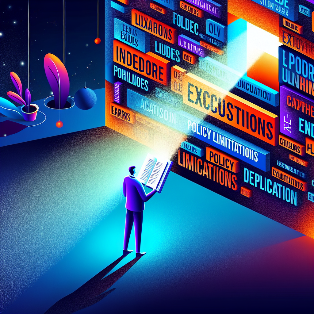 Mastering Insurance Exclusions: A Guide to Understanding and Overcoming Policy Limitations- just horse riders