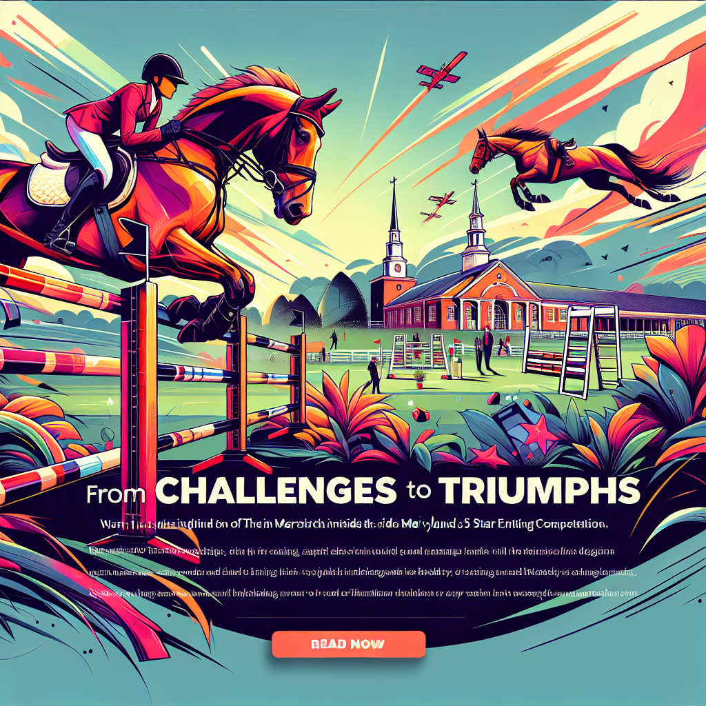From Challenges To Triumphs Inside The Maryland 5 Star Eventing Competition- just horse riders