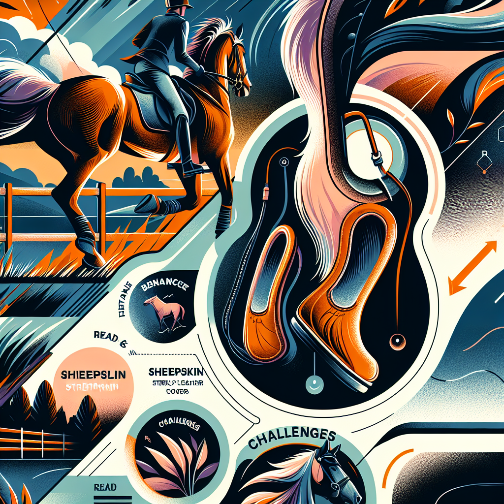 Enhance Your Equestrian Experience: Exploring the Benefits and Challenges of Sheepskin Stirrup Leather Covers- just horse riders