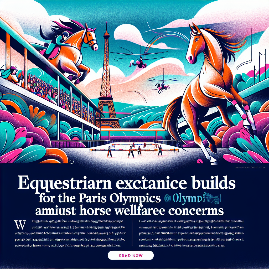 Equestrian Excitement Builds for the Paris Olympics Amidst Horse Welfare Concerns- just horse riders