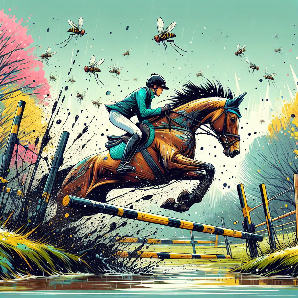 Springtime Equestrian Challenges Mastering Mud Flies And Weather Trials- just horse riders