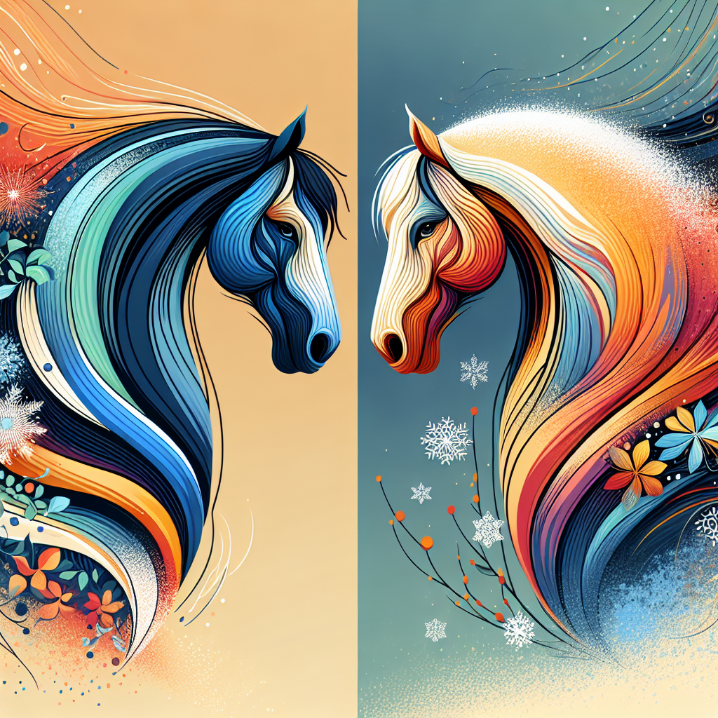 Mastering Seasonal Behavioral Shifts In Horses: A Guide To Equine Well-being Through All Seasons- just horse riders