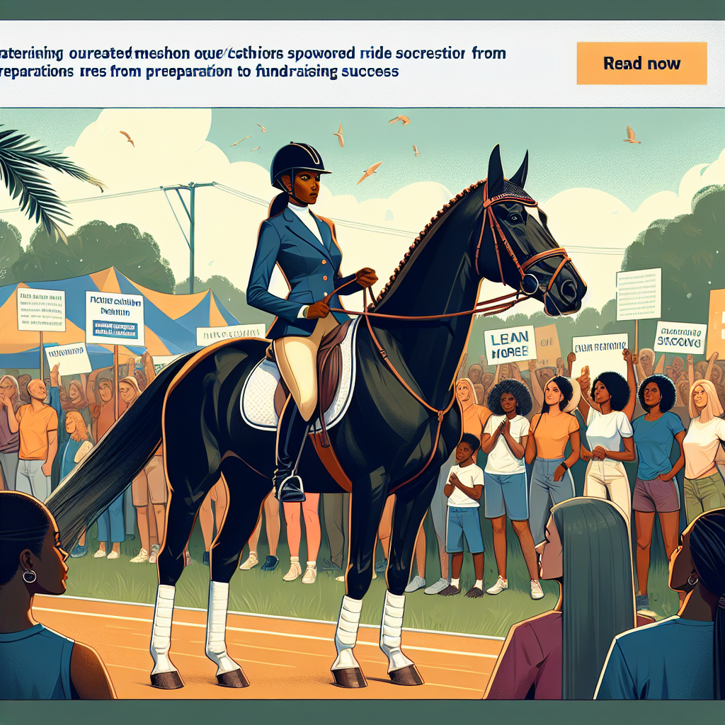 Mastering Equestrian Sponsored Rides From Preparation To Fundraising Success- just horse riders