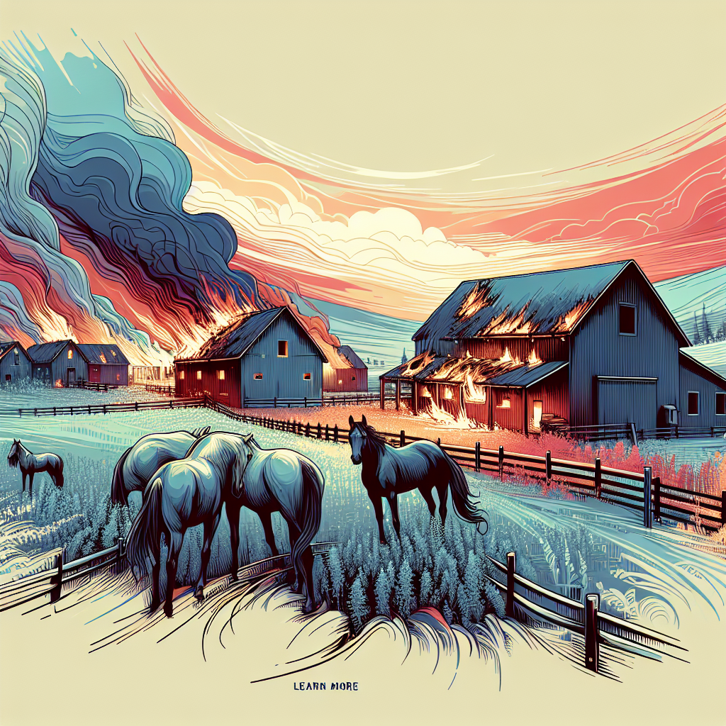 A Tragic Pattern Of Arson: Horan Stud Farm's Battle For Safety And Justice- just horse riders