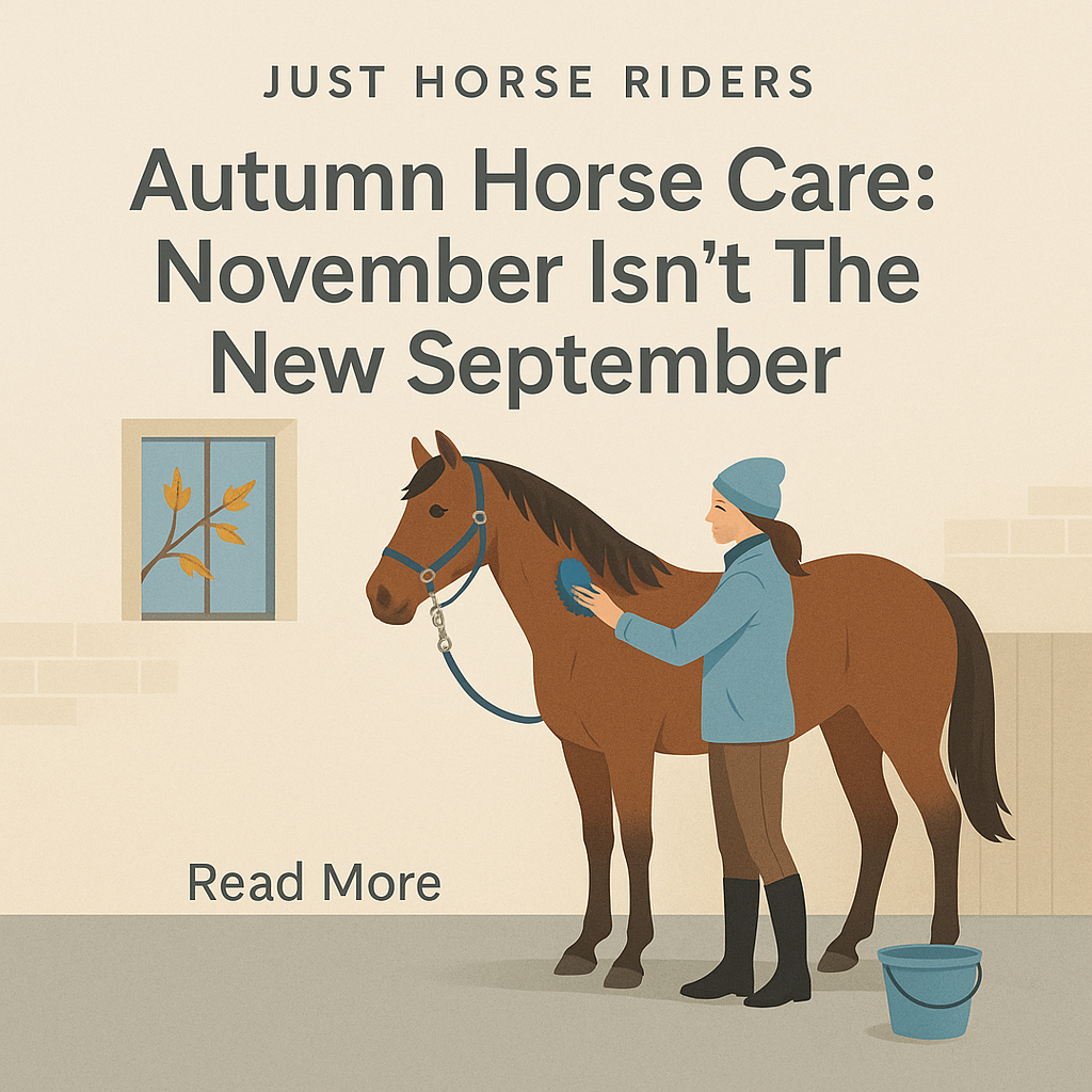 Autumn Horse Care: November Isn't The New September- just horse riders