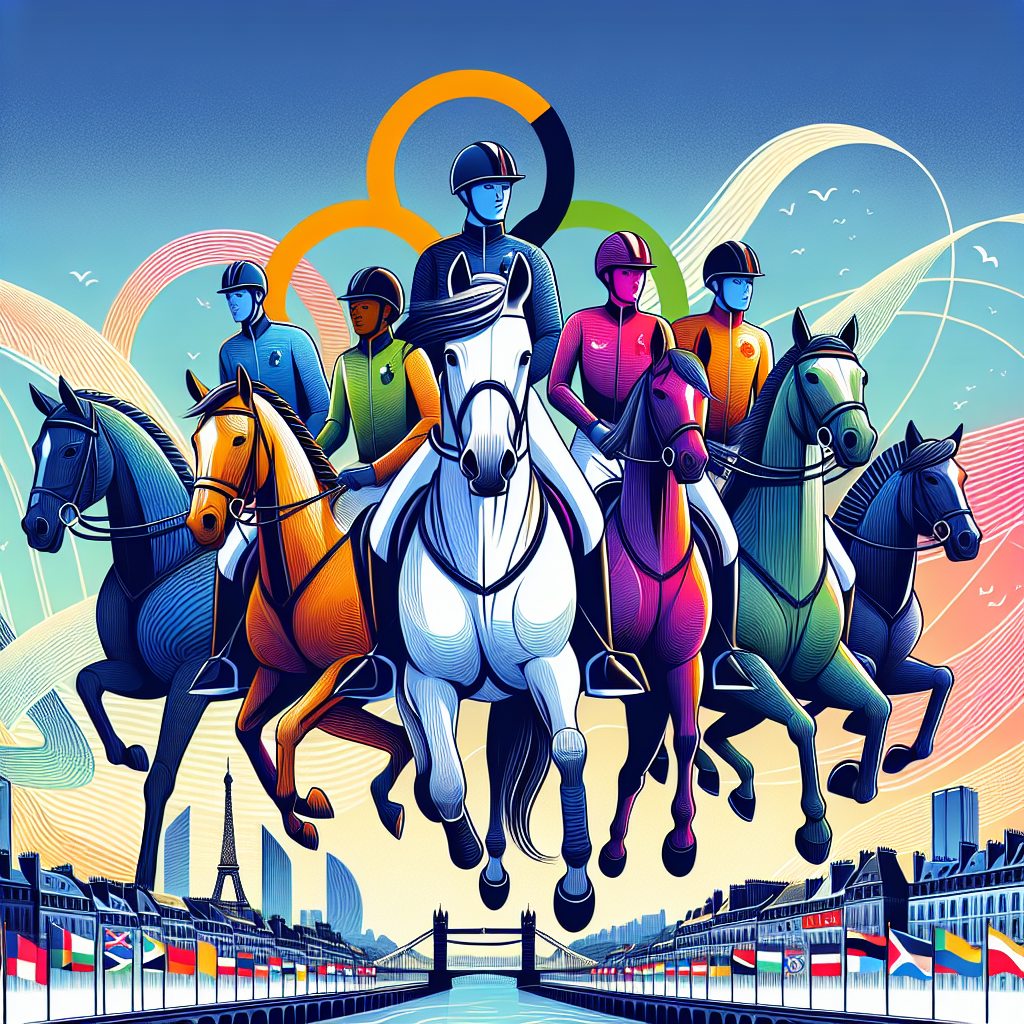 Meet the Equestrian Stars Leading Their Nations at the Paris 2024 Olympic Opening Ceremony- just horse riders