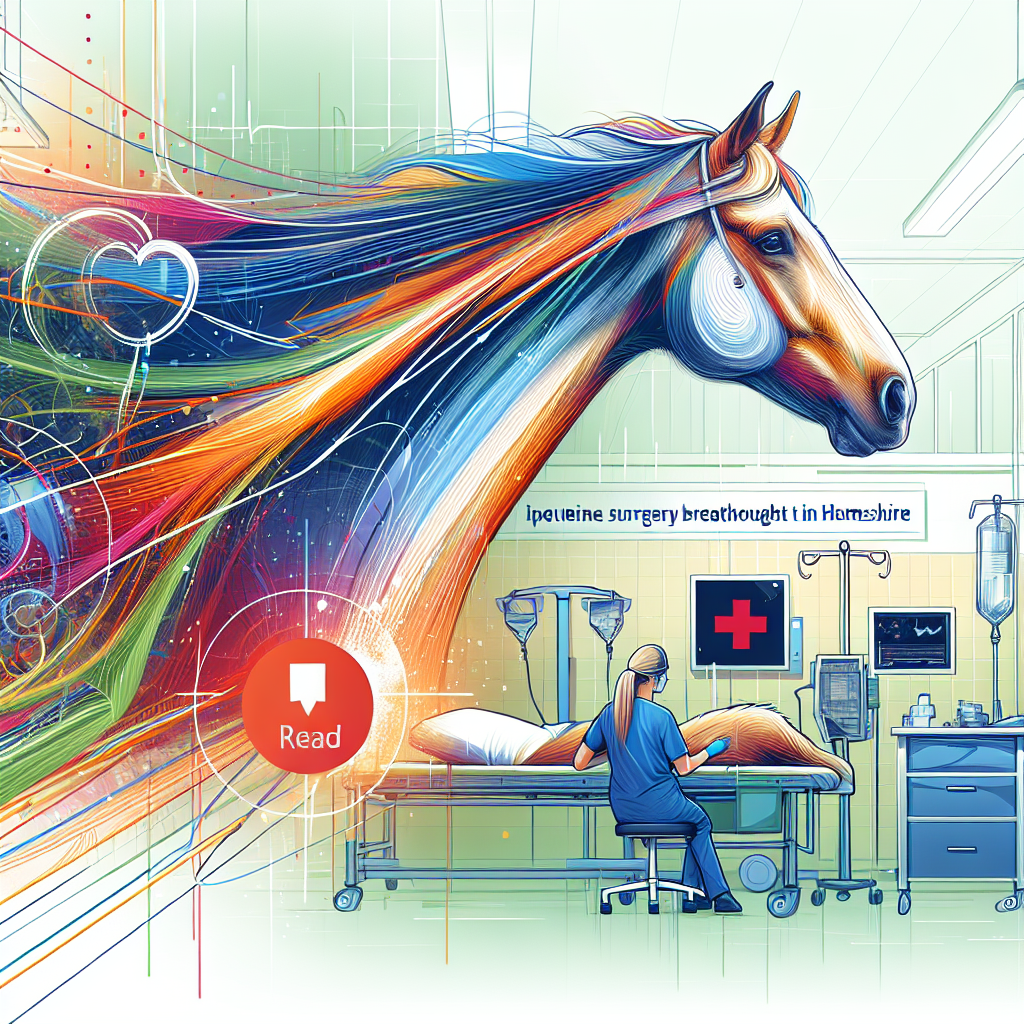 Pioneering Equine Surgery Breakthrough At Liphook Hospital In Hampshire- just horse riders