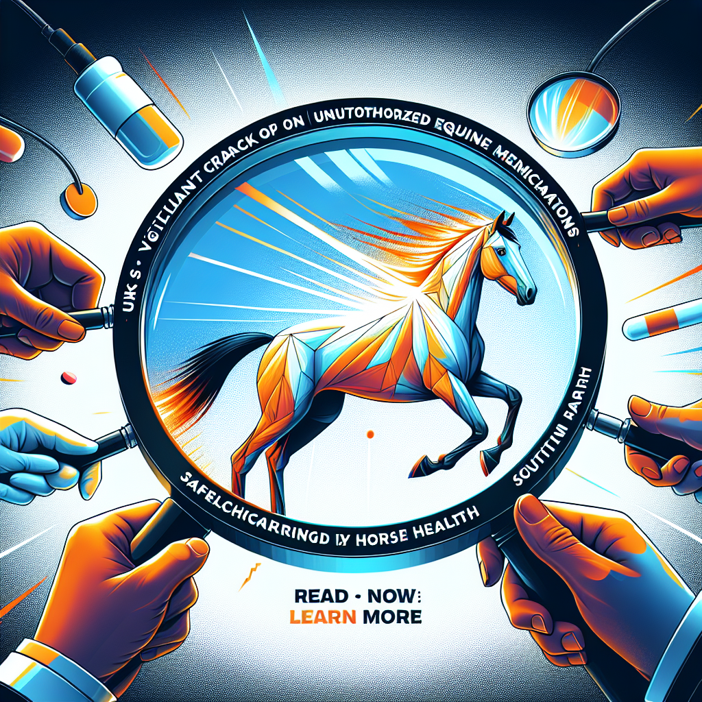 UK's Vigilant Crackdown On Unauthorized Equine Medications Safeguarding Horse Health- just horse riders