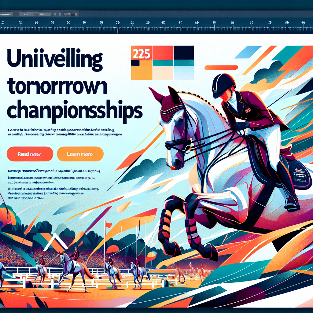 The FEI Dressage European Championships 2025 Unveiling Tomorrow's Equestrian Stars- just horse riders