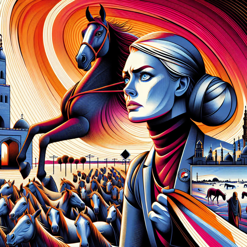 Unveiling the Harrowing Reality of Cairo's Horse Crisis: A Dutch Woman's Fight for Change- just horse riders