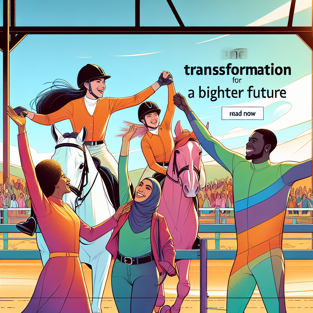 Transforming Equestrian Sports Embracing Diversity and Inclusion for a Brighter Future- just horse riders