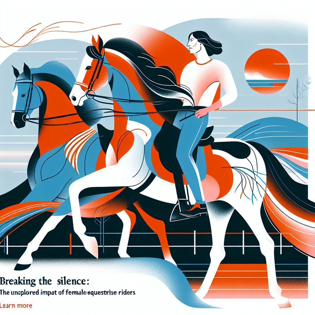 Breaking the Silence: The Unexplored Impact of Menopause on Female Equestrian Riders- just horse riders