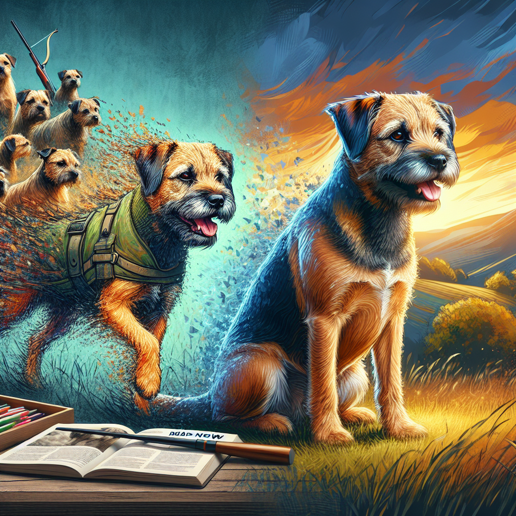 Unveiling the Border Terrier: From Legendary Hunters to Beloved Family Pets- just horse riders