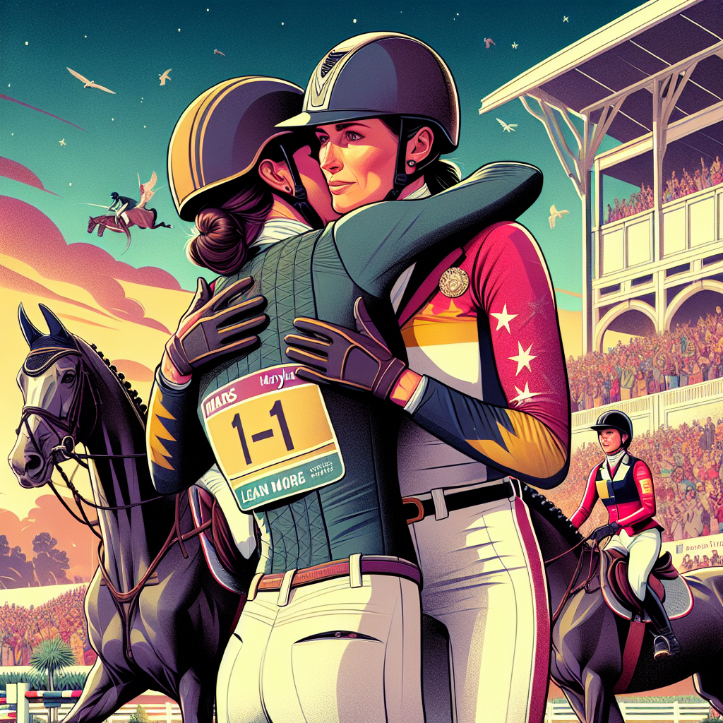 Tamra Smith and Mai Baum Shine in Emotional Farewell At MARS Maryland 5 Star Event- just horse riders