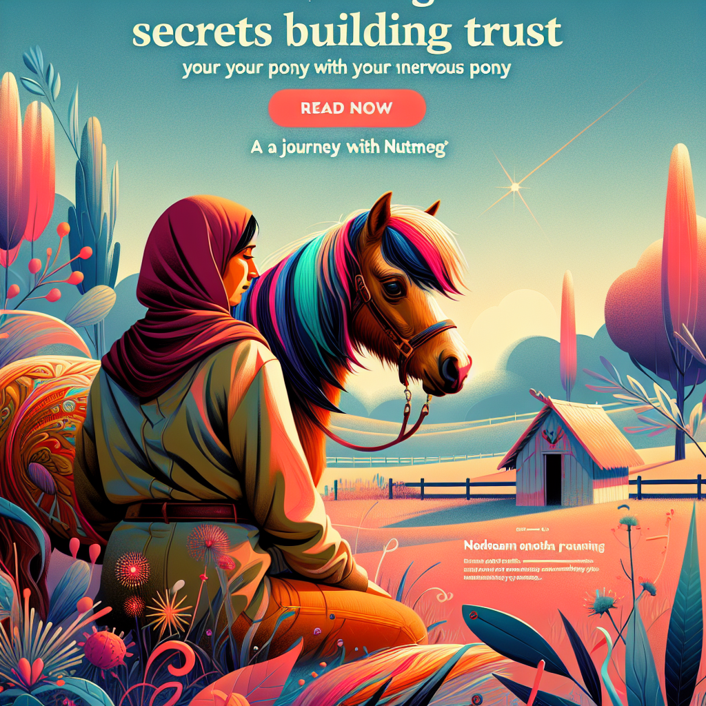 Unlocking the Secrets to Building Trust with Your Nervous Pony: A Journey with Nutmeg- just horse riders