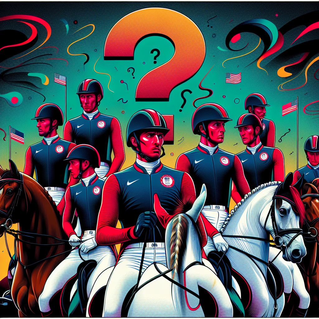Team USA Faces Unexpected Disqualification from 2024 Olympic Dressage: What Happened and What's Next?- just horse riders