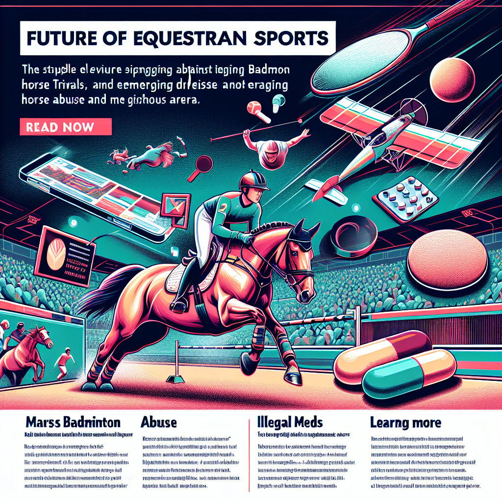 Riding Into the Future: Mars Badminton Horse Trials, Emerging Dressage Stars, and the War Against Horse Abuse and Illegal Meds in the Equestrian World- just horse riders