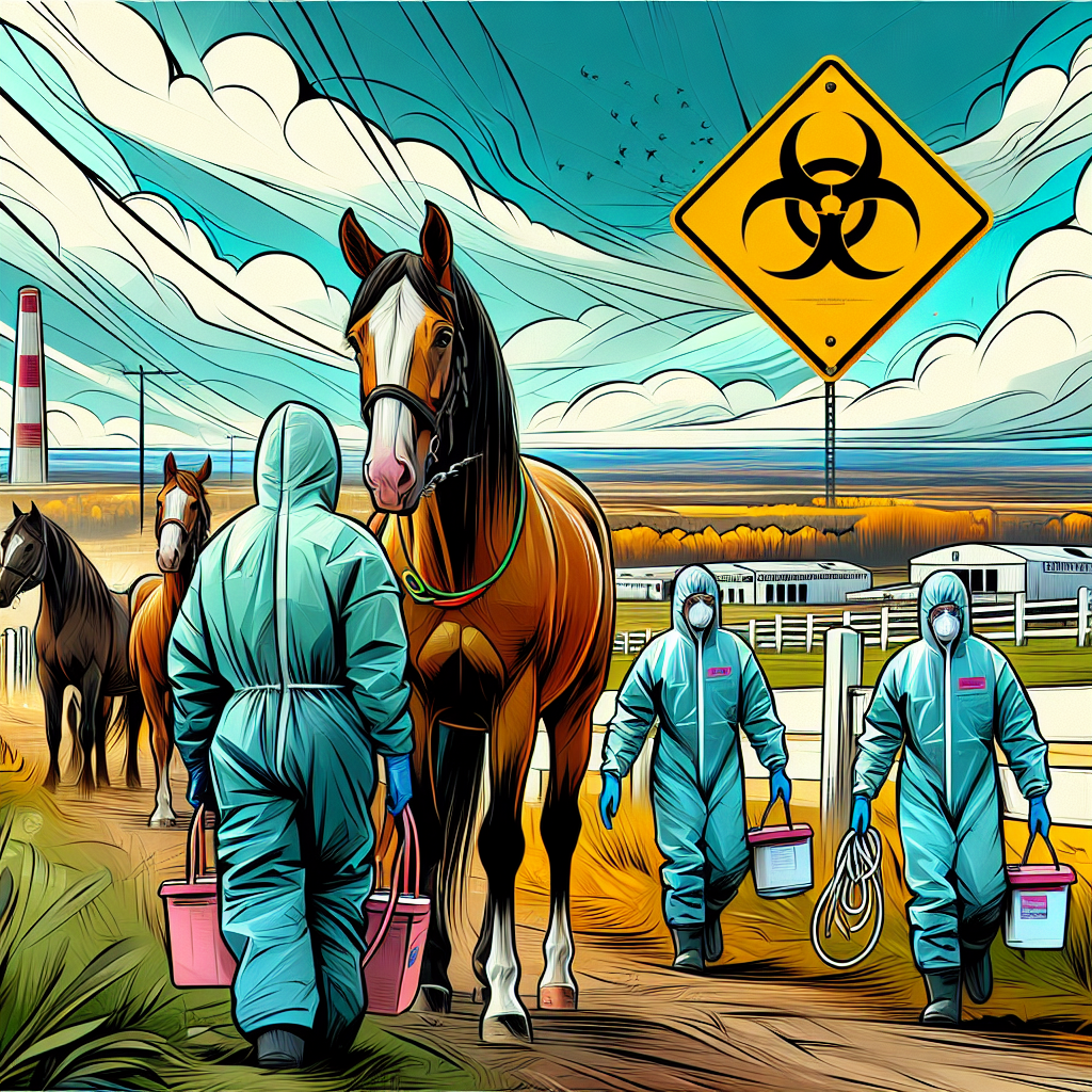 Equine Infectious Anemia Outbreak in Saskatchewan Sparks Urgent Response and Management Strategies- just horse riders