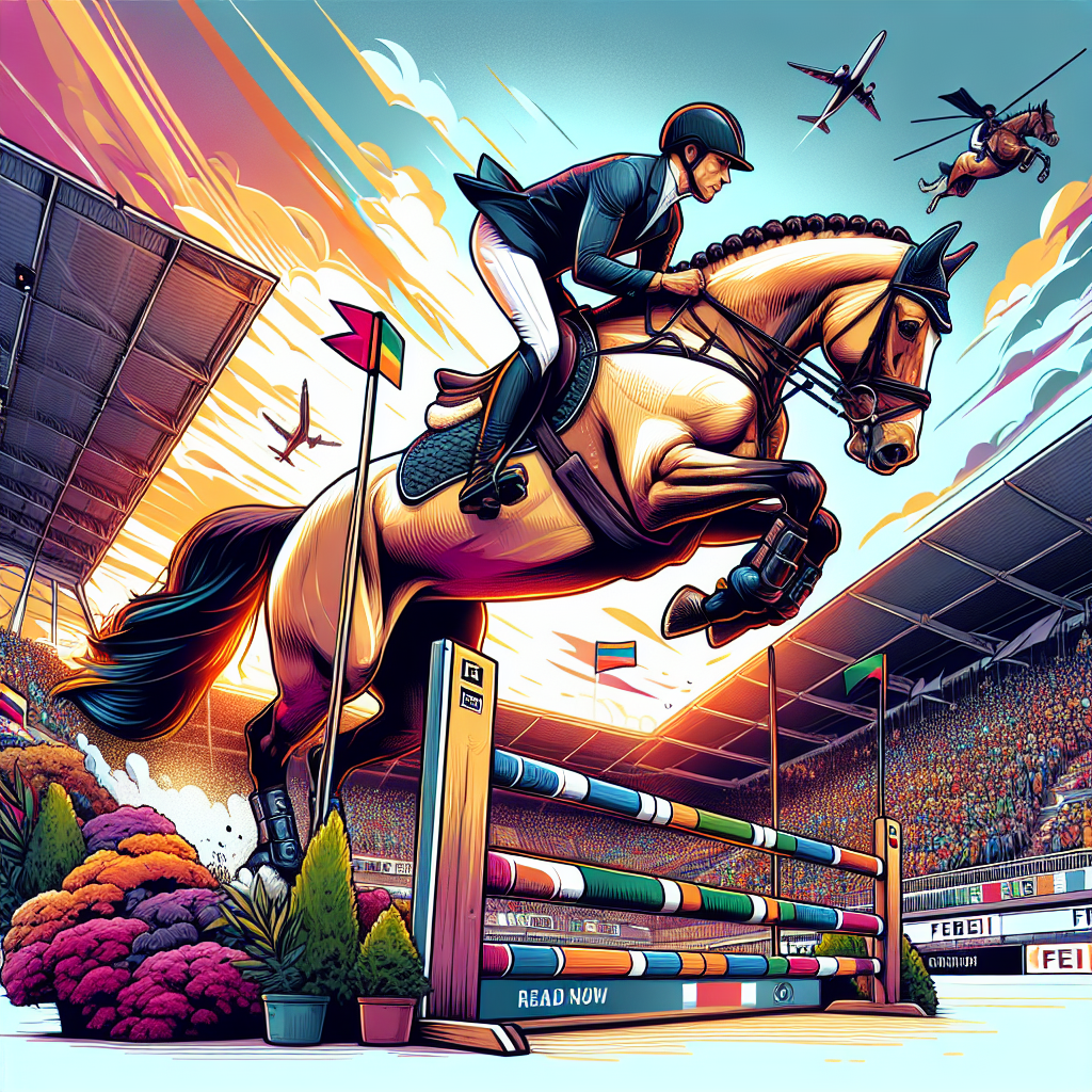 Germany's Richard Vogel and United Touch S Make History at 2025 FEI European Jumping Championship- just horse riders