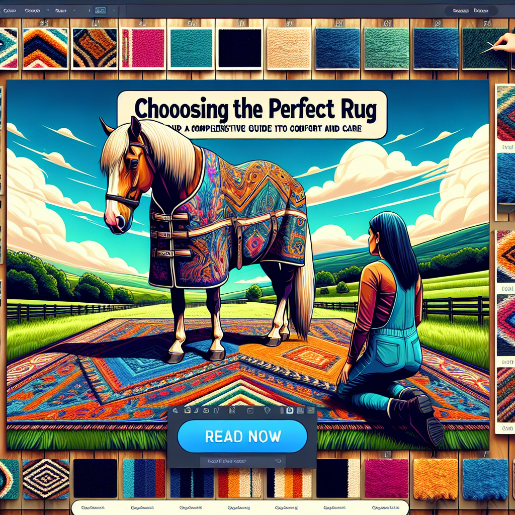 Choosing the Perfect Rug for Your Irish Cob: A Comprehensive Guide to Comfort and Care- just horse riders