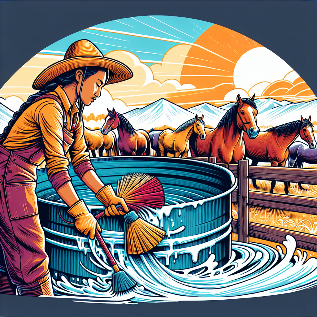 Essential Tips for Cleaning and Maintaining Horse Water Drums: A Comprehensive Guide for Healthy Hydration- just horse riders