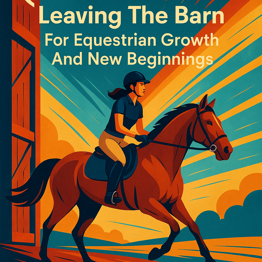 Mastering The Art Of Leaving The Barn For Equestrian Growth And New Beginnings- just horse riders