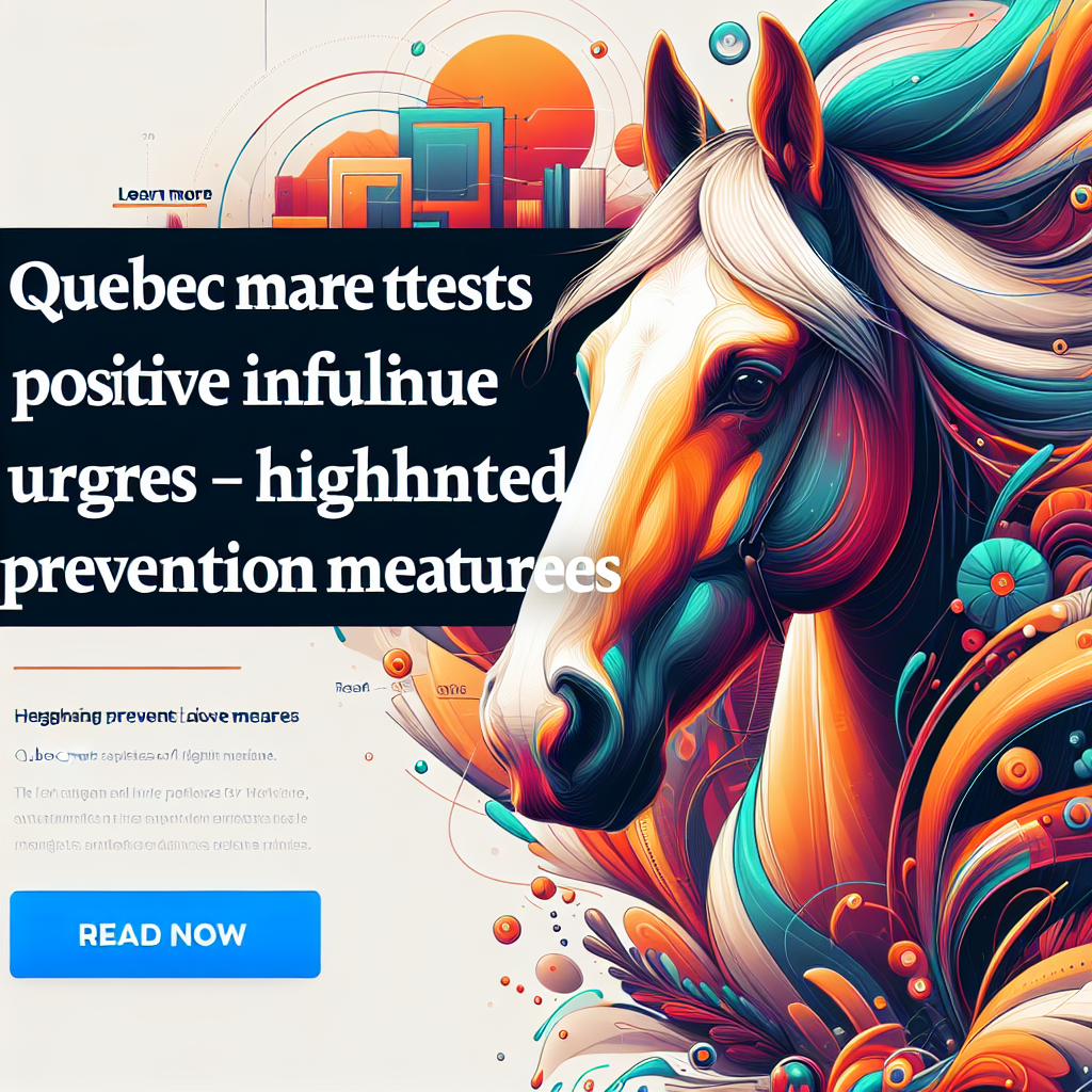 Quebec Mare Tests Positive For Equine Influenza Urges Heightened Prevention Measures- just horse riders