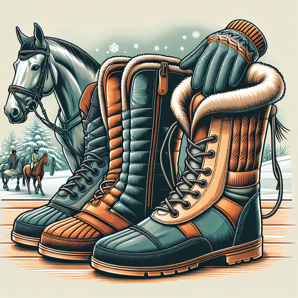Stay Warm and Stylish: Expert Tips for Choosing the Best Winter Riding Boots and Gloves- just horse riders