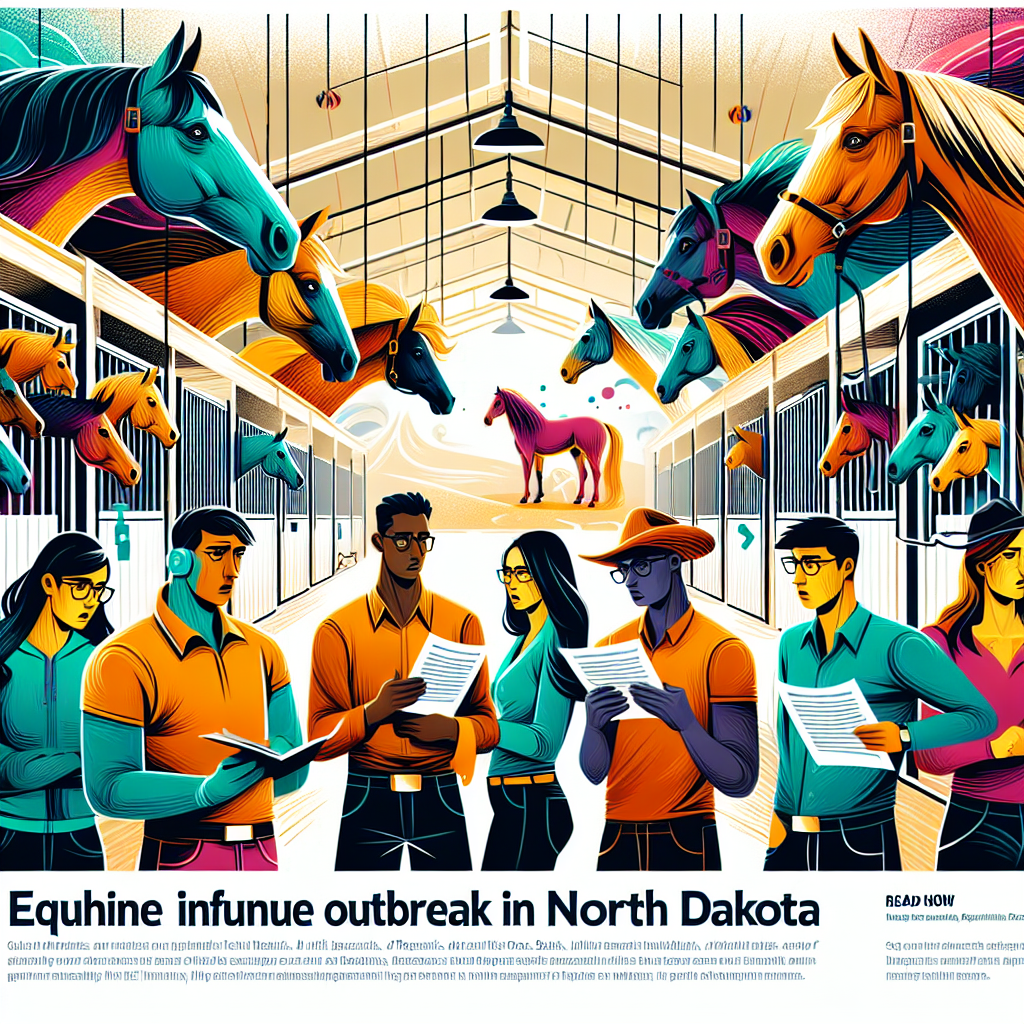 Equine Influenza Outbreak In North Dakota Urges Horse Owners To Be Vigilant- just horse riders