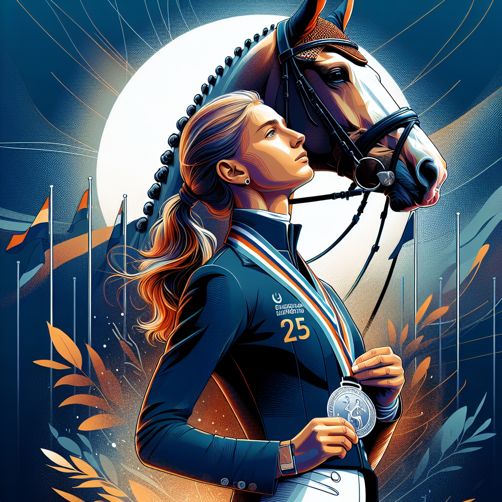 Annabella Pidgley Clinches Silver at U25 European Championships: A Journey of Perseverance and Excellence in Dressage- just horse riders