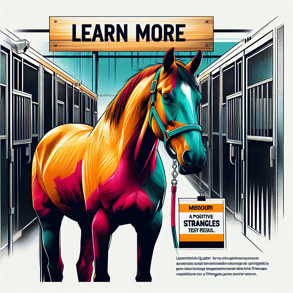 Missouri Quarter Horse Tests Positive For Strangles Under Quarantine Measures- just horse riders