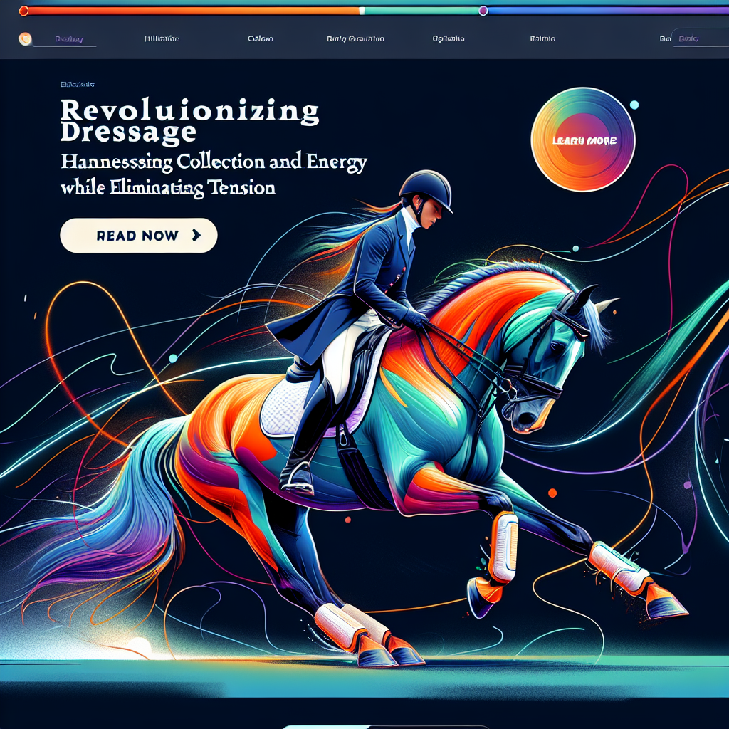 Revolutionizing Dressage: Harnessing Collection And Energy While Eliminating Tension- just horse riders