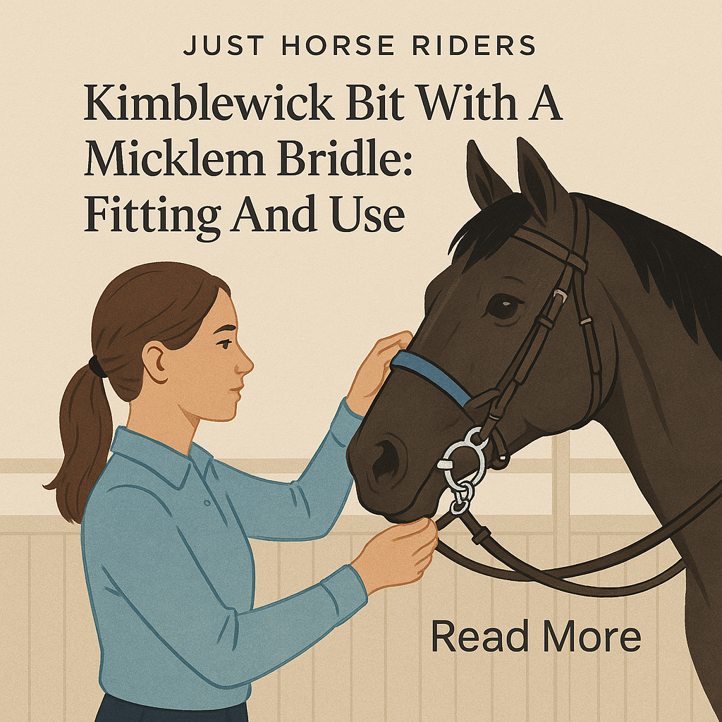 Kimblewick Bit With A Micklem Bridle: Fitting And Use- just horse riders