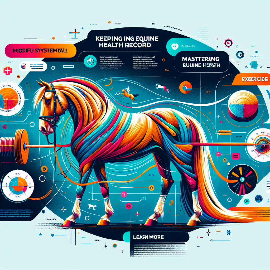 Mastering Equine Health: The Essential Guide To Keeping Comprehensive Horse Records- just horse riders