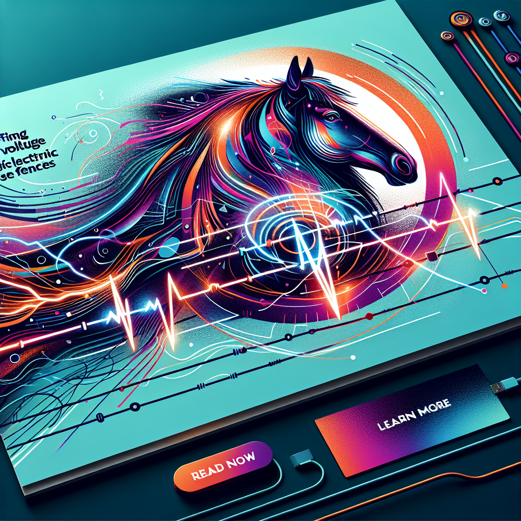 Finding the Perfect Voltage for Electric Horse Fences: A Detailed Guide to Safeguard Your Equine Friends- just horse riders