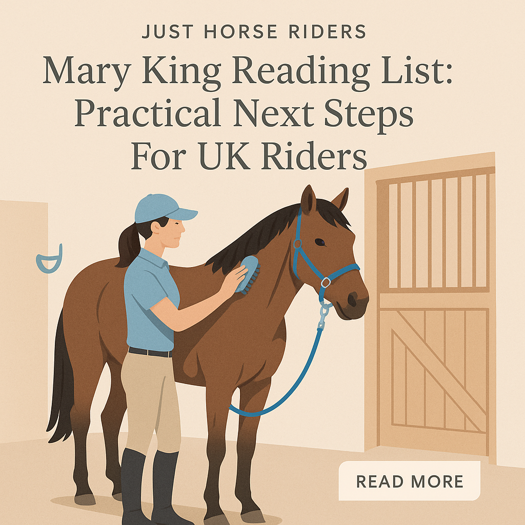 Mary King Reading List: Practical Next Steps For UK Riders- just horse riders