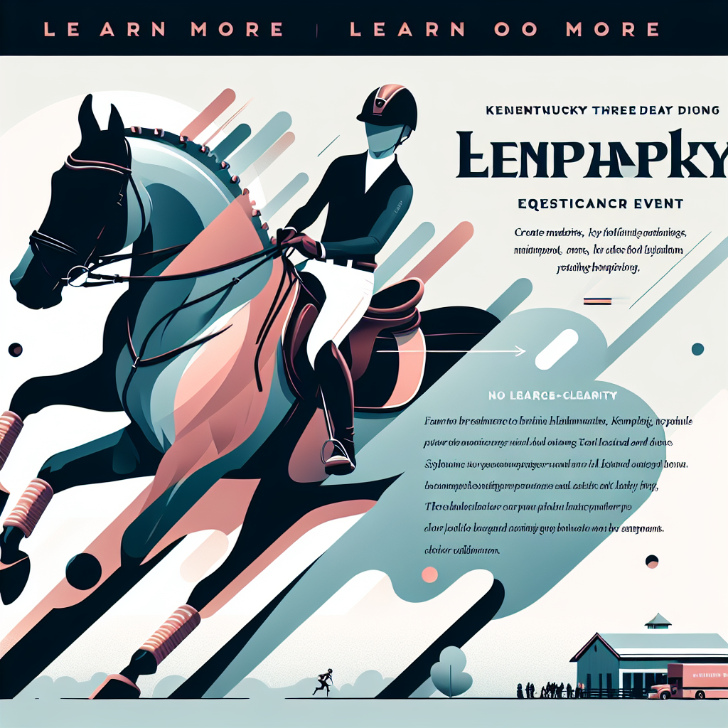 Examining the Implications of Equestrian Team Lillian Heard Wood and LCC Barnaby's Elimination at the Prestigious Kentucky Three-Day Event- just horse riders
